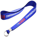 1" (25mm) Polyester Full Color sublimated lanyard